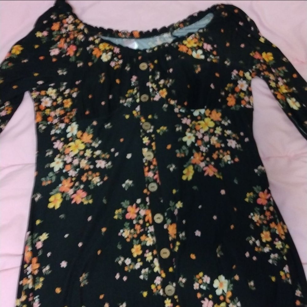 Off the shoulder dress